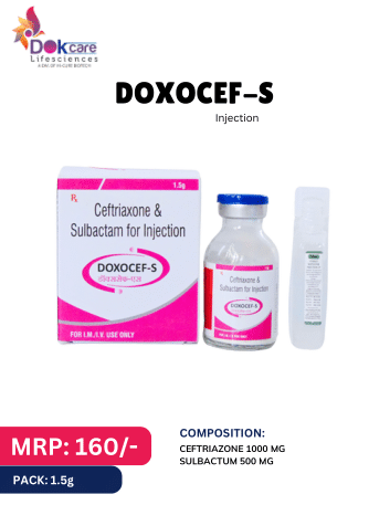 DOXOCEF-S from Dokcare Lifesciences