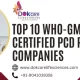 Top 10 WHO-GMP Certified PCD Pharma Companies