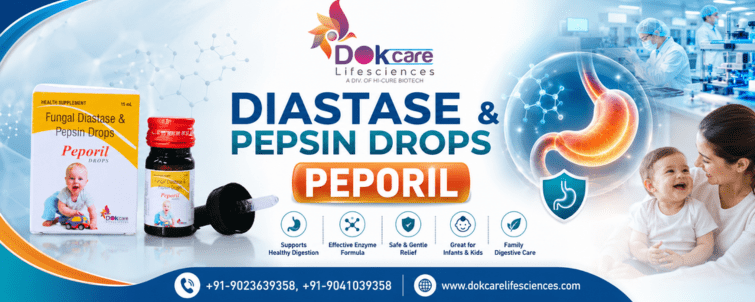 Diastase &Amp; Pepsin Drops - Dokcare Lifesciences Diastase &Amp; Pepsin Drops